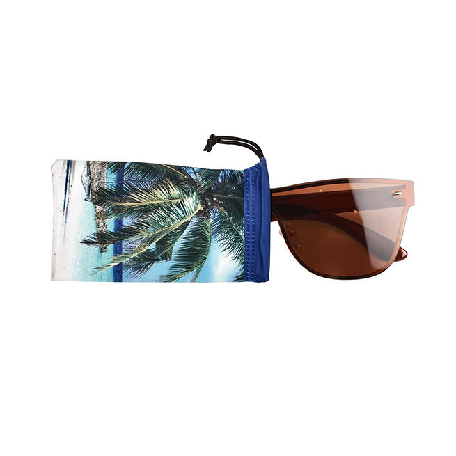 Small microfiber pouch for glasses