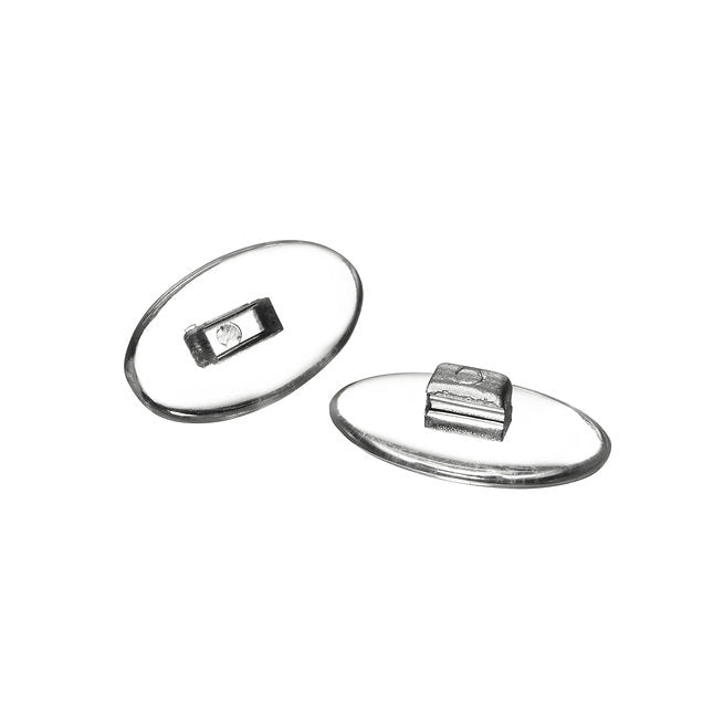 Oval push-in vinyl nose pads