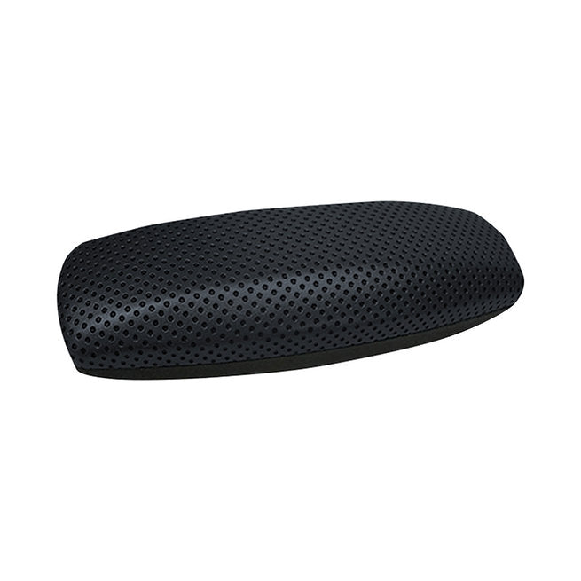 Black metallic eyeglass clamshell case