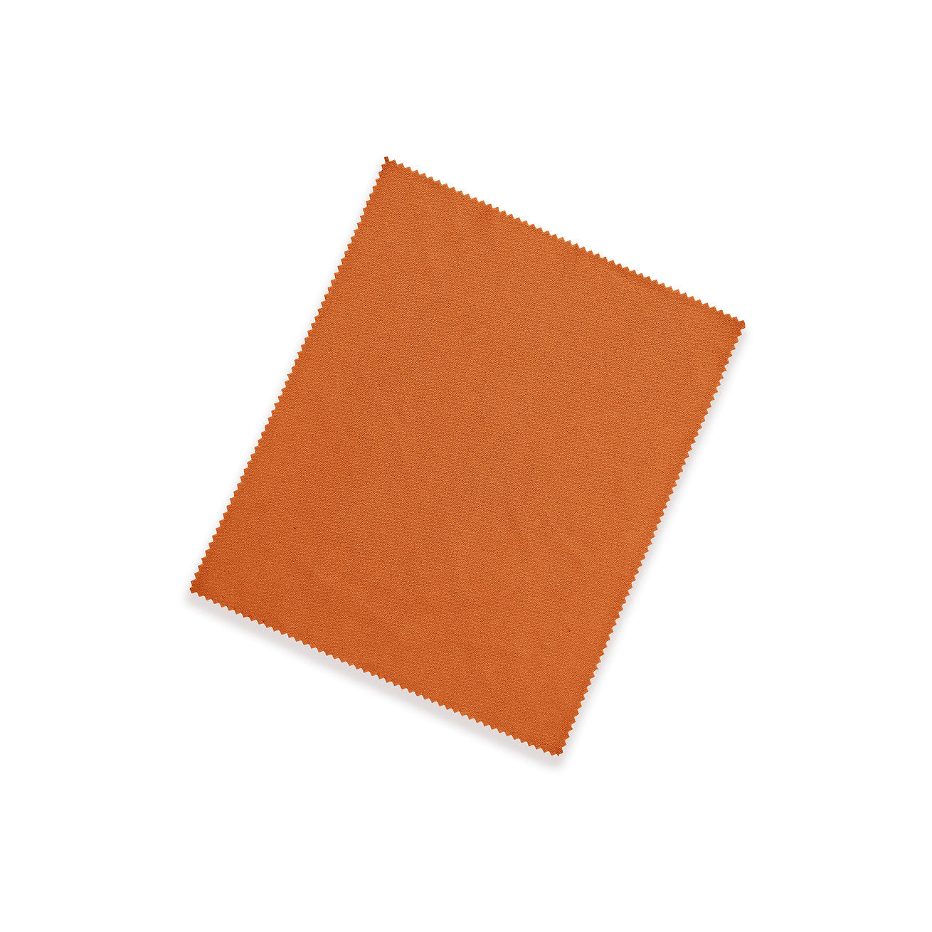 Orange microfiber cloth