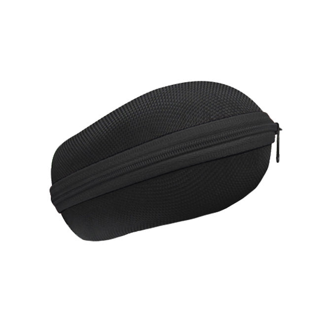 EVA sunglass case with black zipper