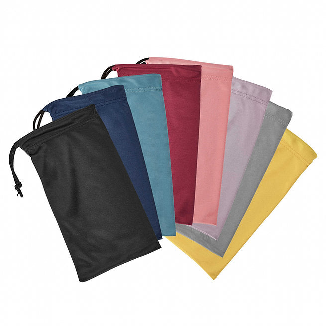 Microfiber drawstring bag