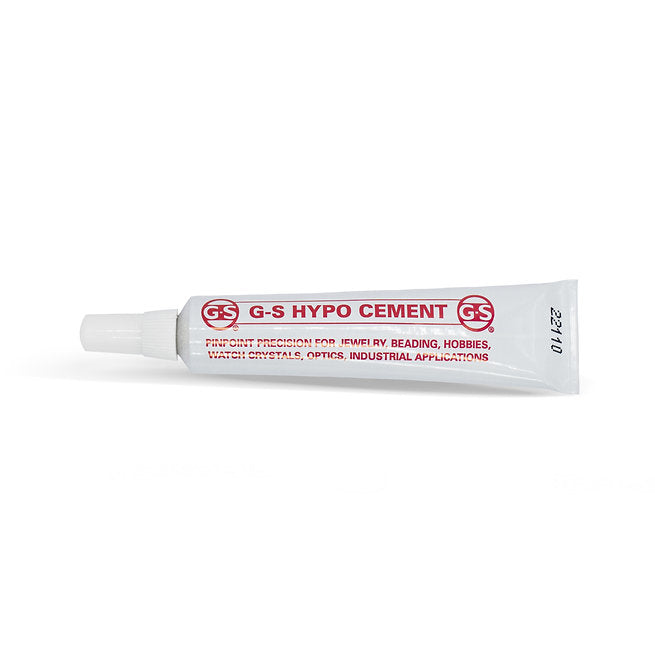 G-S Hypo Cement Glue, w/ Precision Applicator, 1 Tube (1/3 fl. oz