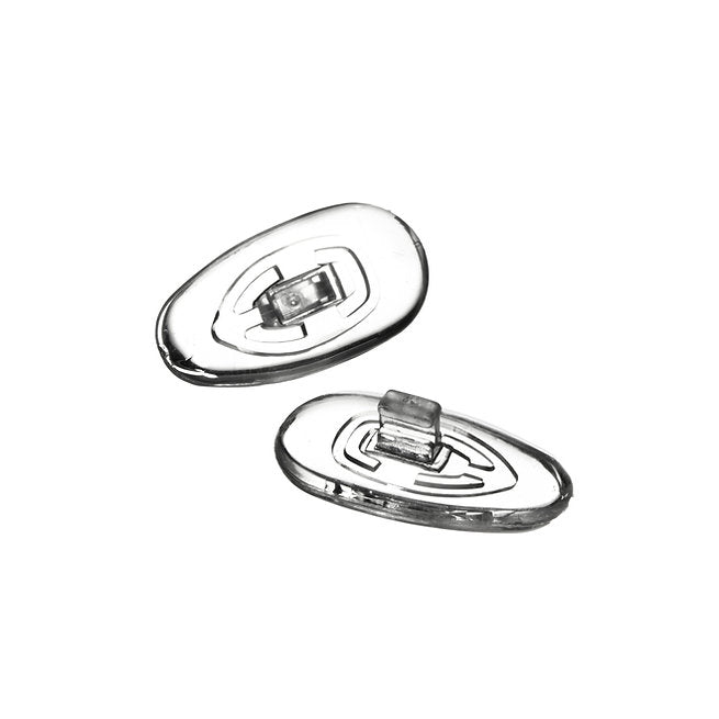 D-shaped push-in silicone nose pads