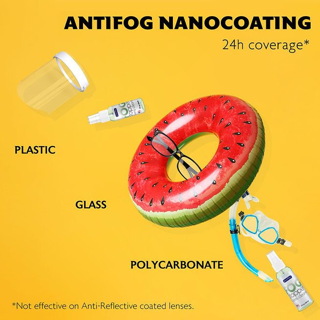 Defogger for goggles and masks