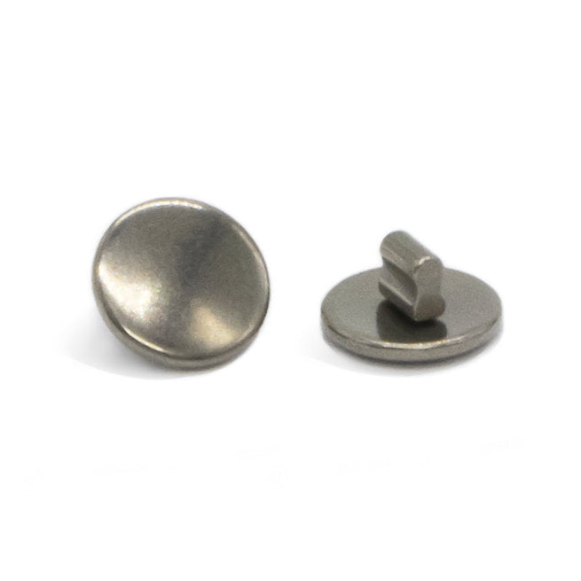 Round titanium nose pads screw style