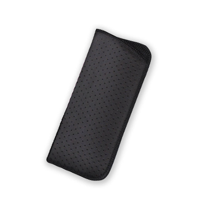Black women's soft case for glasses