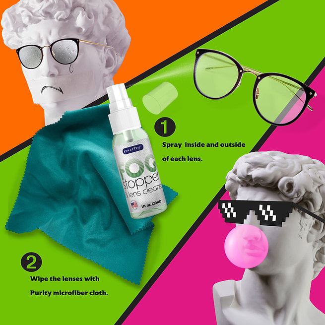 How to use Purity defogger