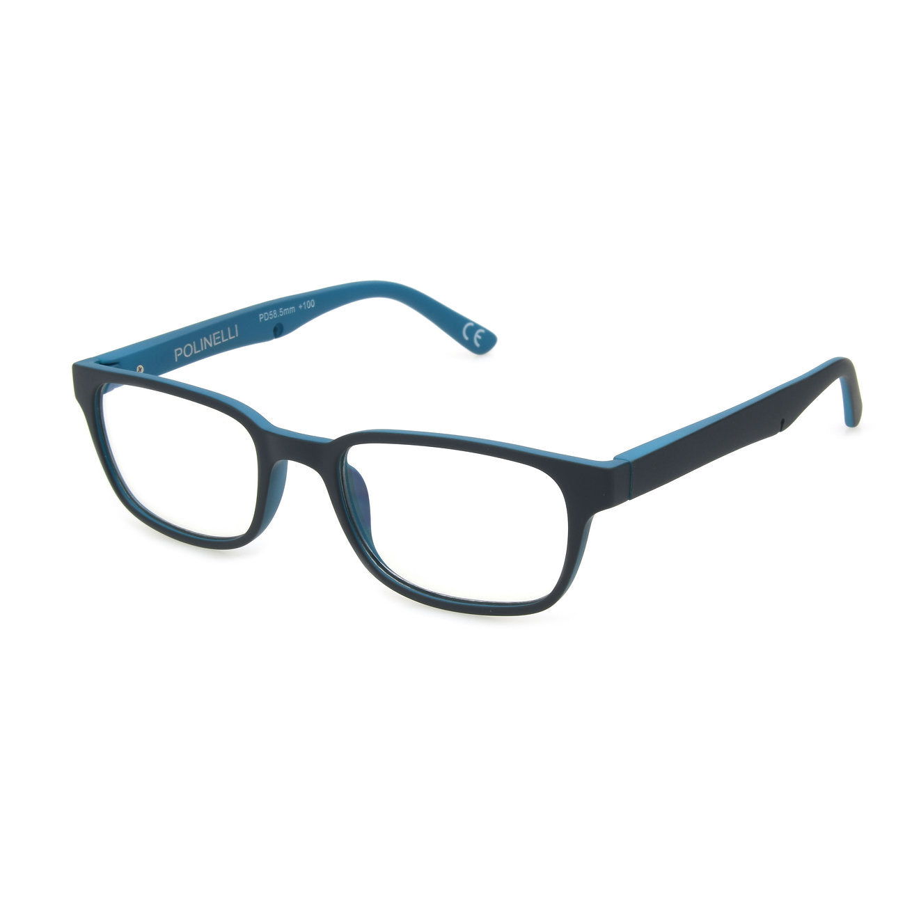Polinelli eyeglasses model P306 teal