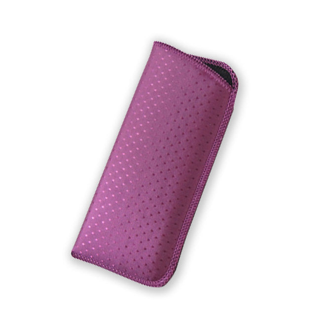 Purple women's soft case for glasses