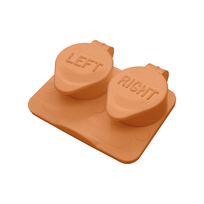 Orange contact lens case