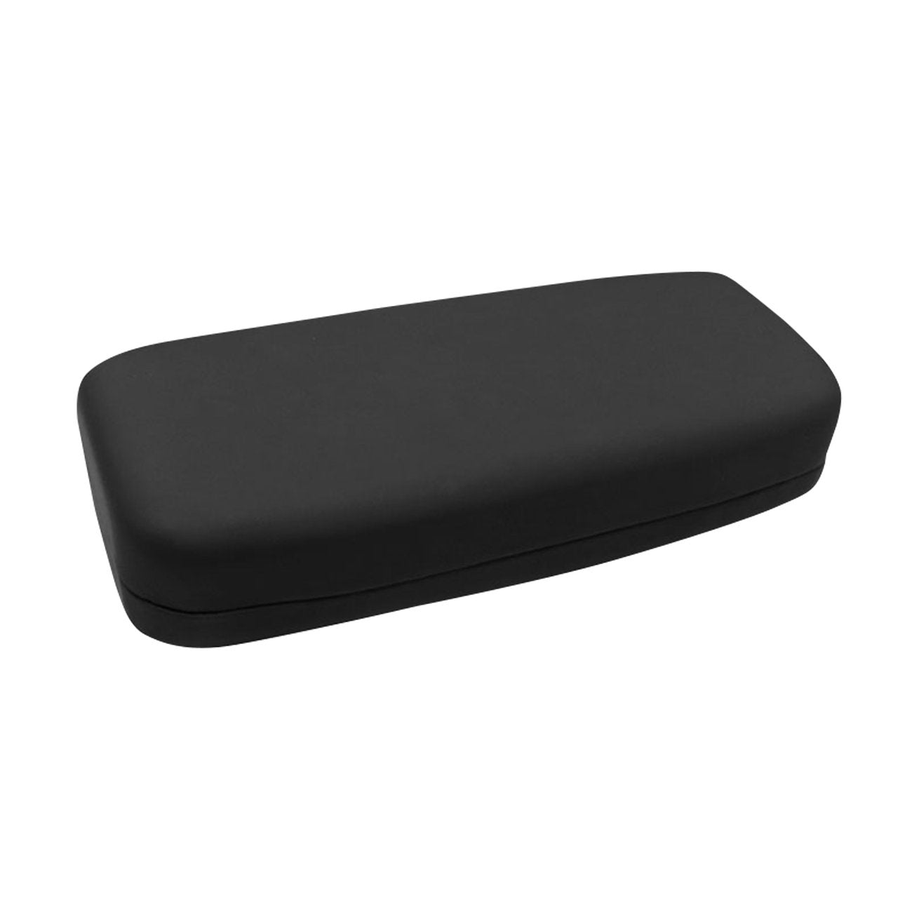 Black clamshell case for glasses
