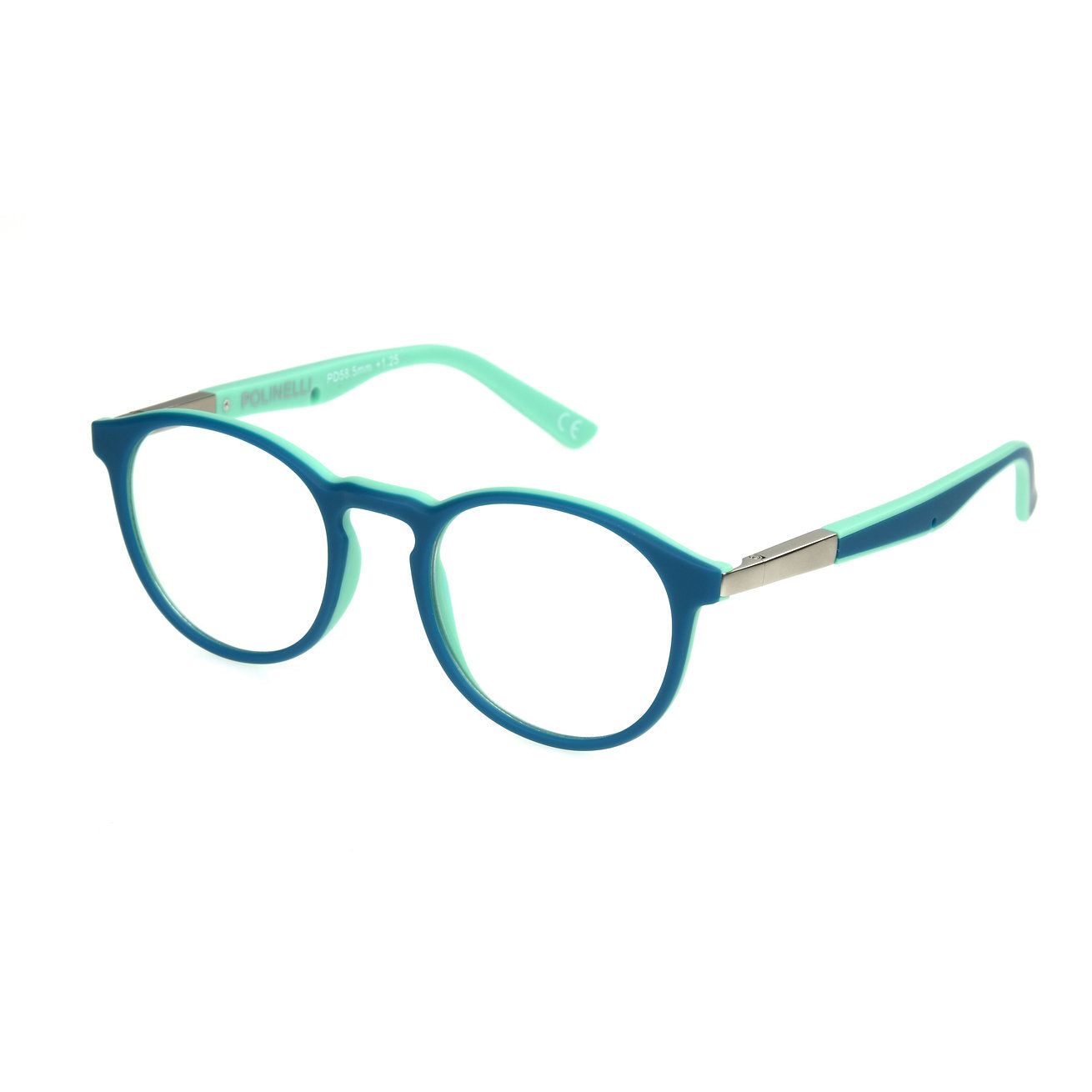 Polinelli eyeglasses model P304 teal