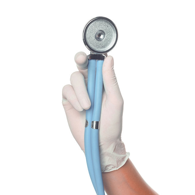 Medical-grade vinyl glove