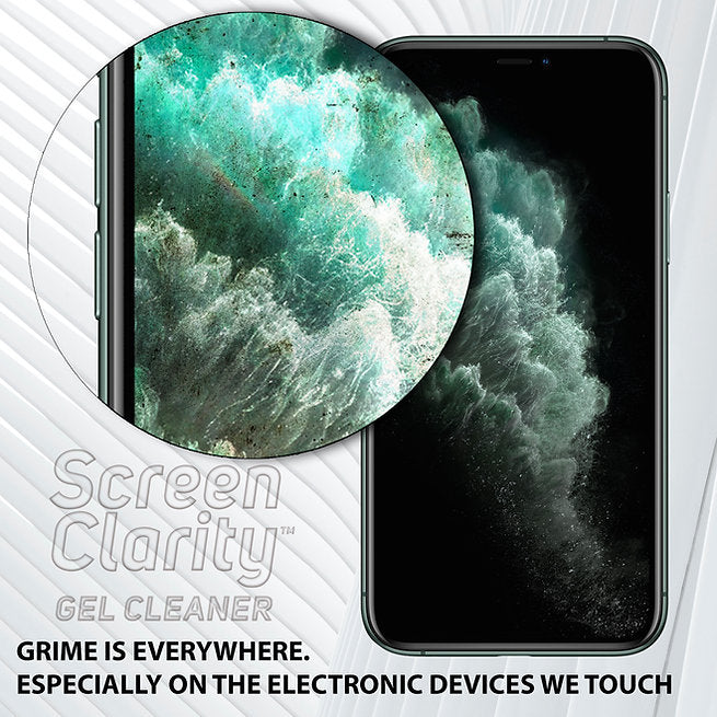 Screen cleaner for smartphones