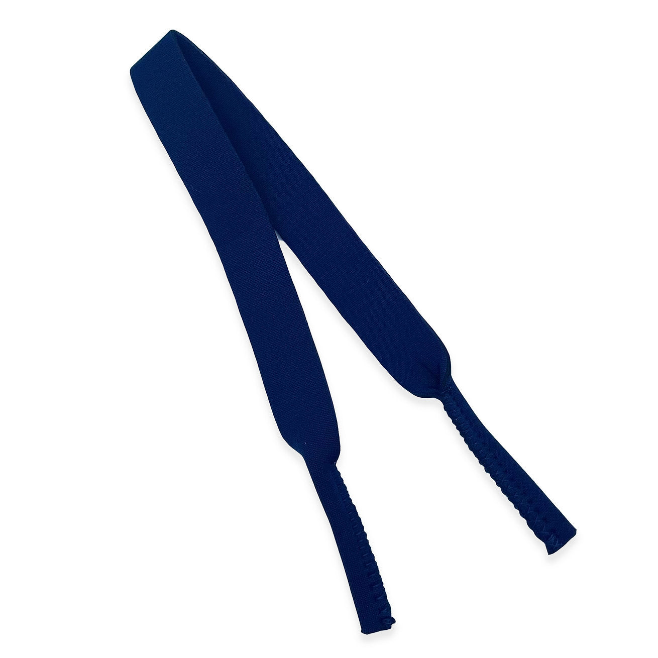 Dark blue wide nylon sports cord for sunglasses