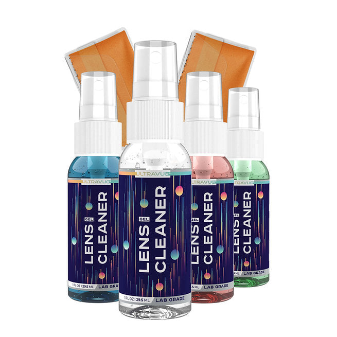 UltraVue gel lens cleaner combo