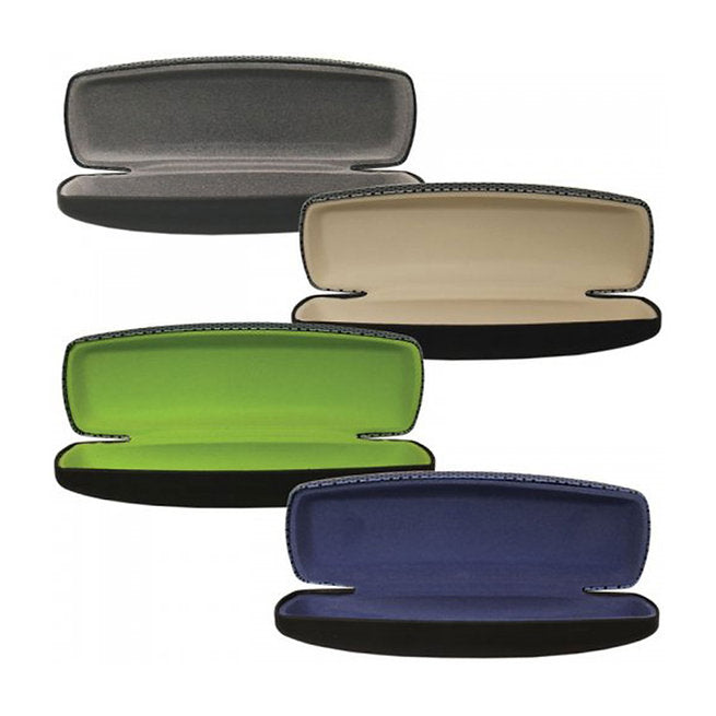 Modern metallic eyeglass case