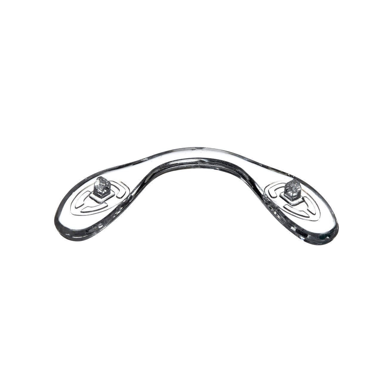 Screw-in strap bridge nose pads