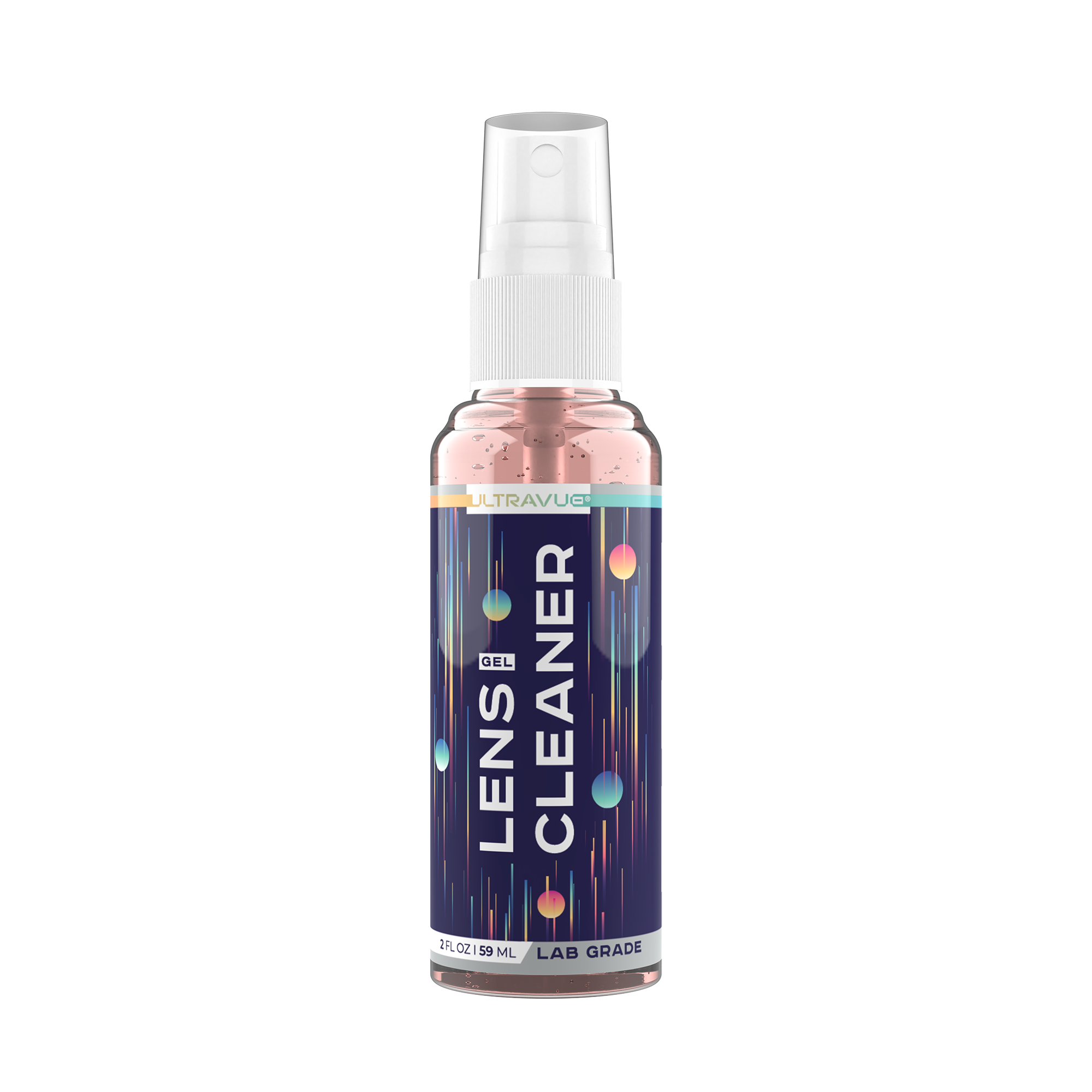 2 oz. UltraVue™ Gel Lens Cleaner - Case of 128