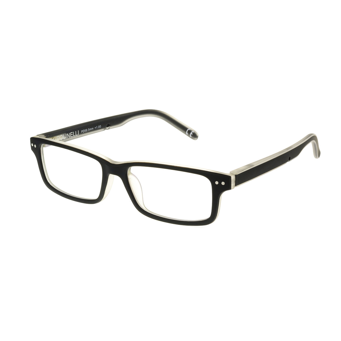 Polinelli eyeglasses model P300 black