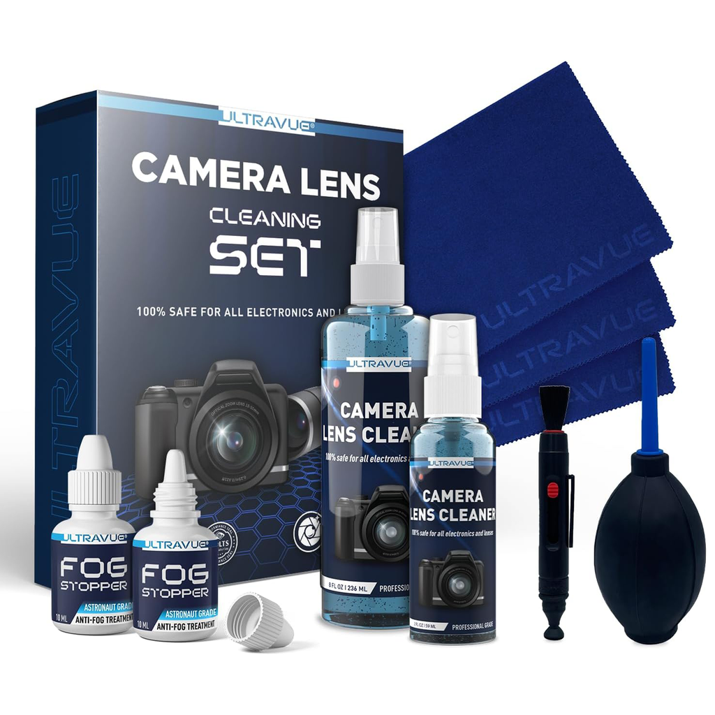 VSGO All-in-One Camera Cleaning Kit For APS-C Sensor Cameras (16mm) Compatible With Canon, Nikon, Sony, Pentax & DSLR, Includes CMOS Swabs, Lens Pen, Air Blower & More (DKL-20 - View #2