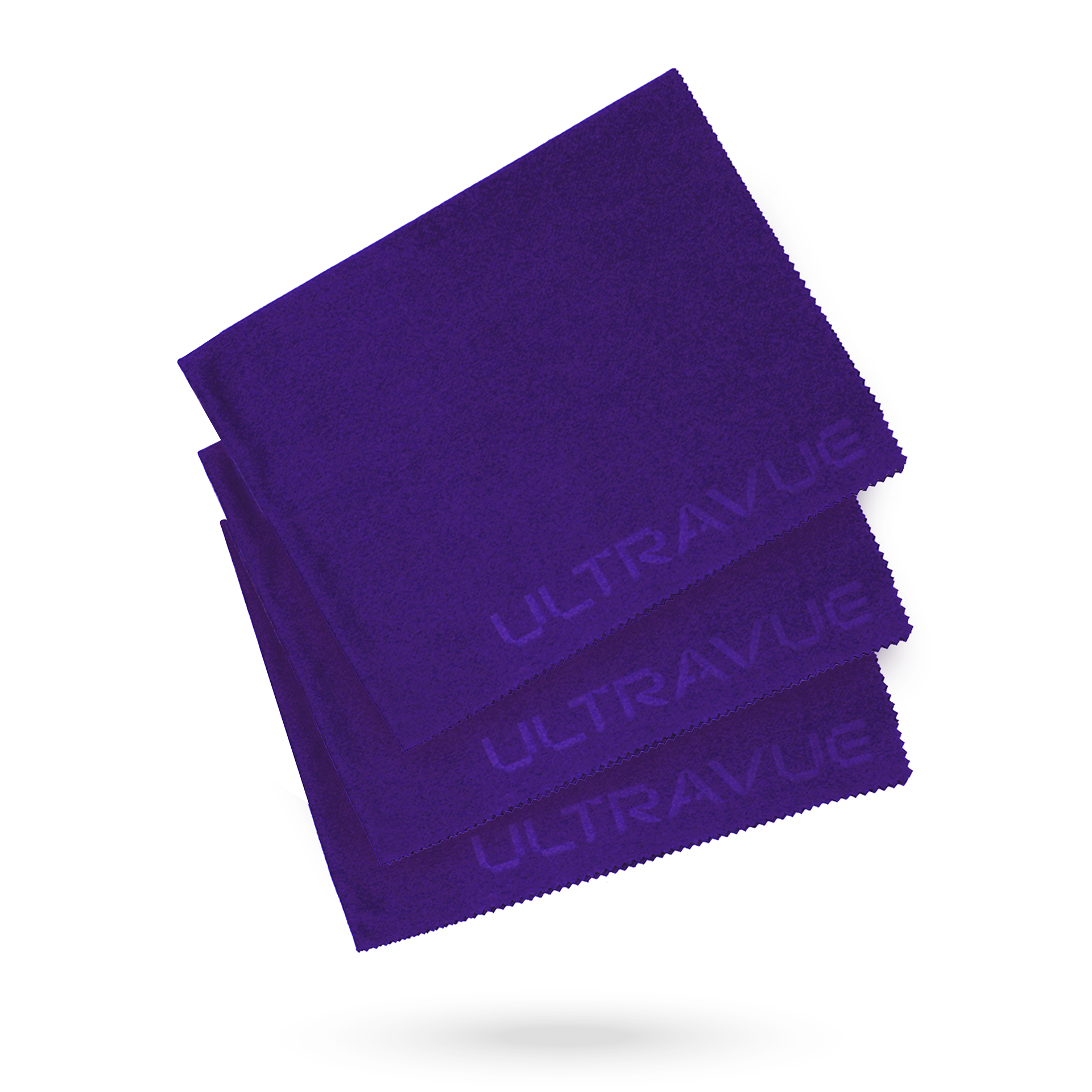 Ultravue Microfiber Cloths - 3 Pack - purple