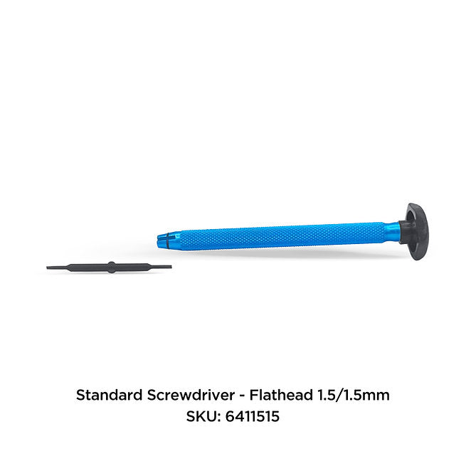 Flathead precision screwdriver