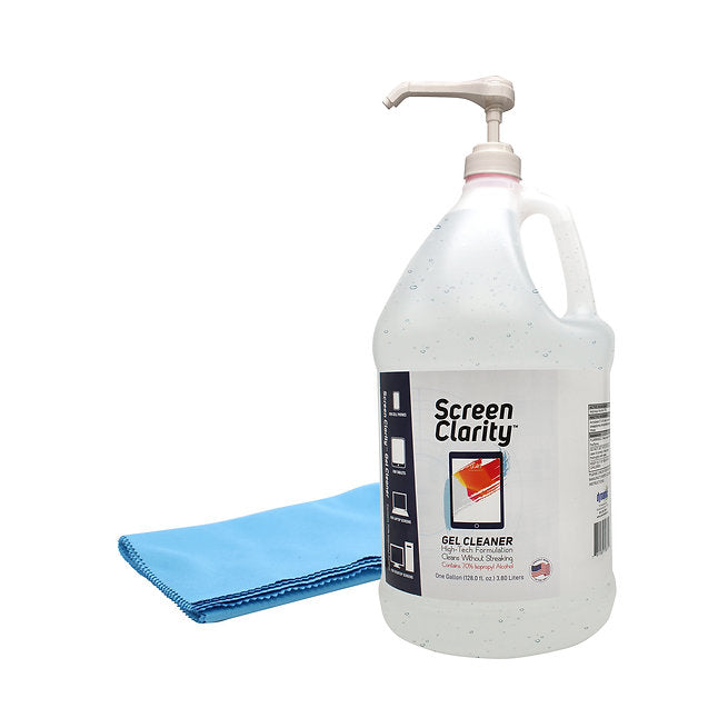 Screen Clarity gel cleaner refill jug