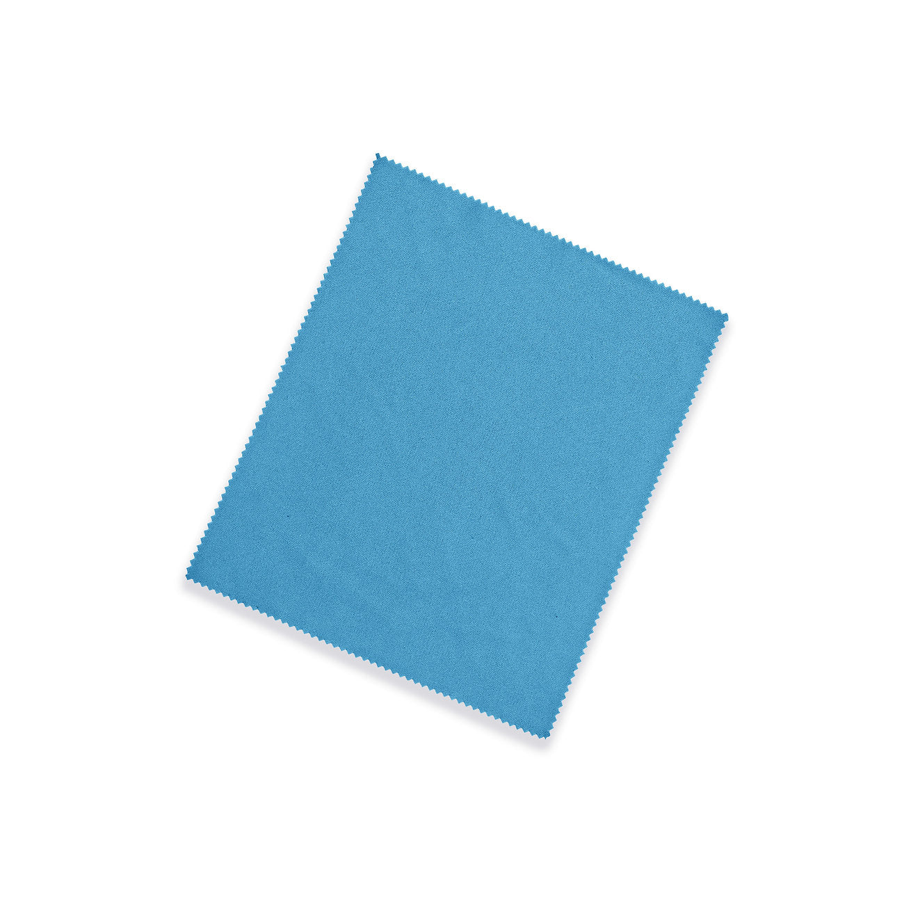 Light blue microfiber cloth
