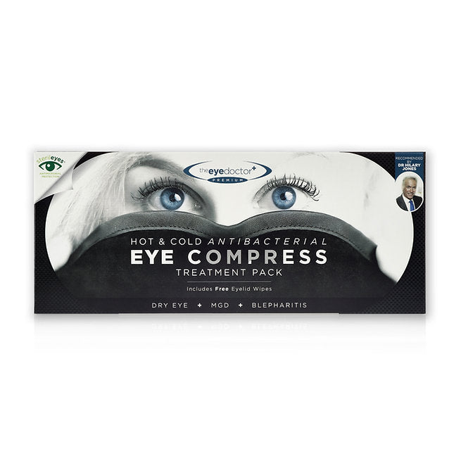 Hot and cold antibacterial eye compress