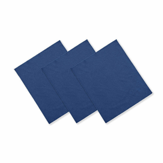 Extra large blue microfiber cloths