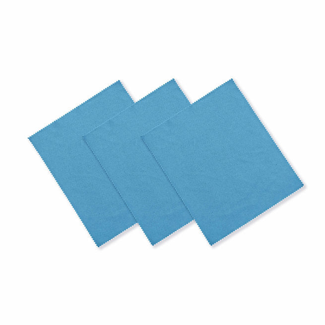 Extra large light blue microfiber cloths