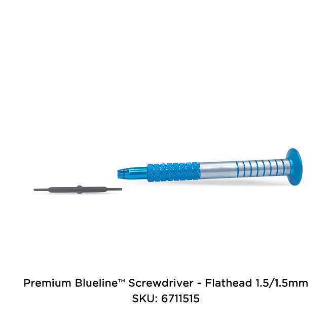 Flathead precision screwdriver