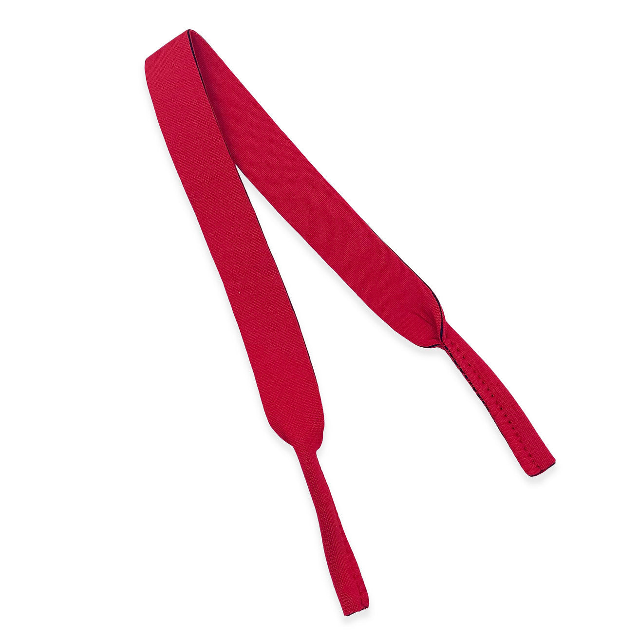 Red wide nylon sports cord for sunglasses