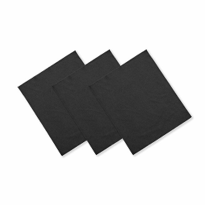 Extra large black microfiber cloths