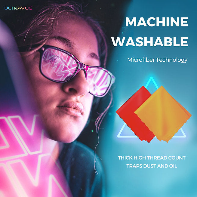 Machine washable microfiber cloth