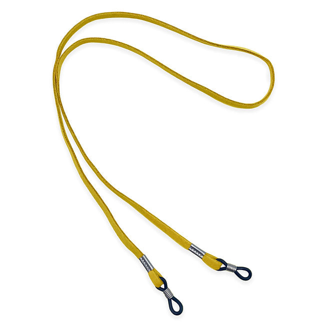 Yellow Contempo glasses retention cord
