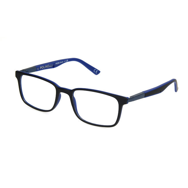 Polinelli eyeglasses model P101 blue