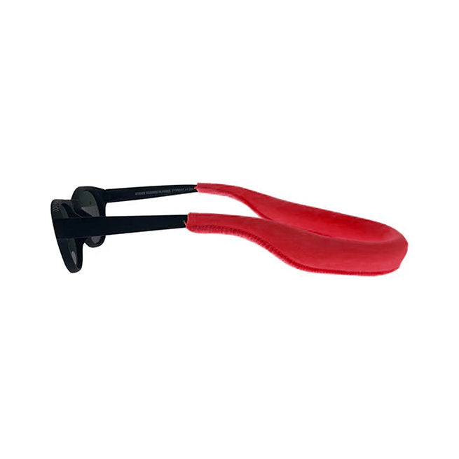 Red floating strap for sunglasses