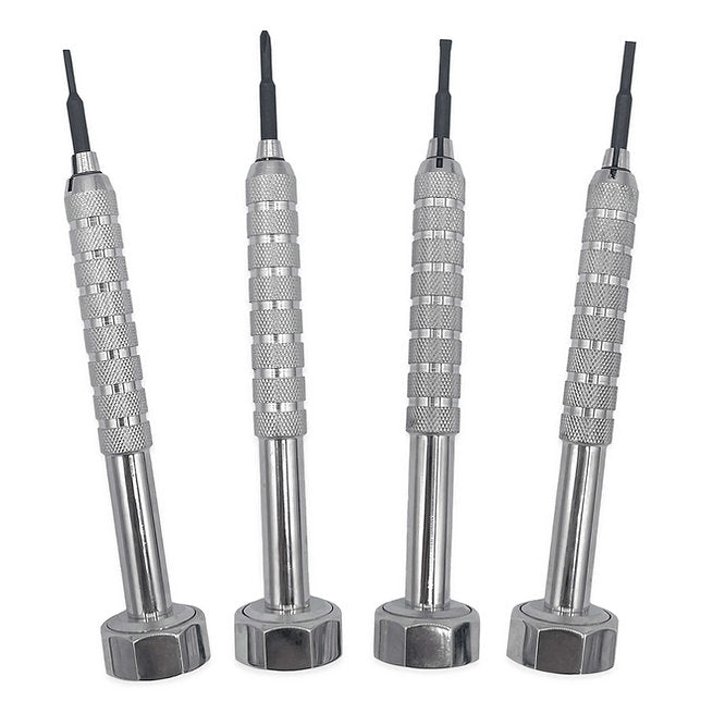 Deluxe Optician Screwdriver With Stainless Steel Reversible Bits ...