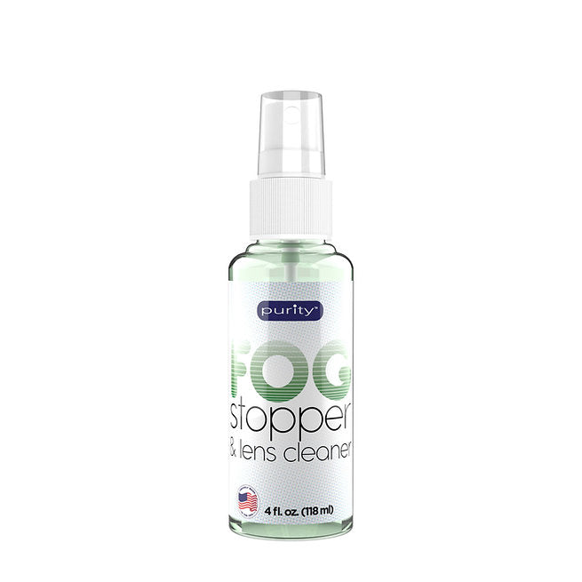 Purity fog stopper and lens cleaner