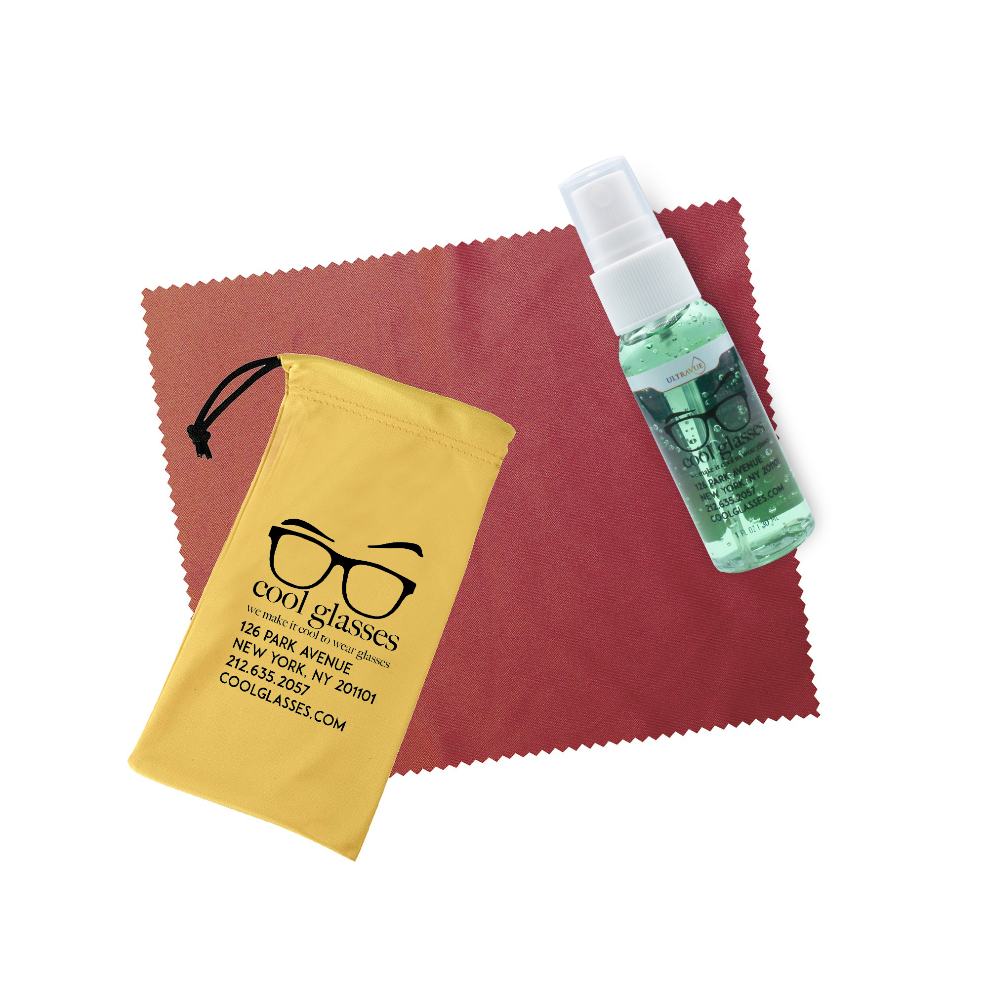 1 oz. Imprinted UltraVue™ Pouch Kit