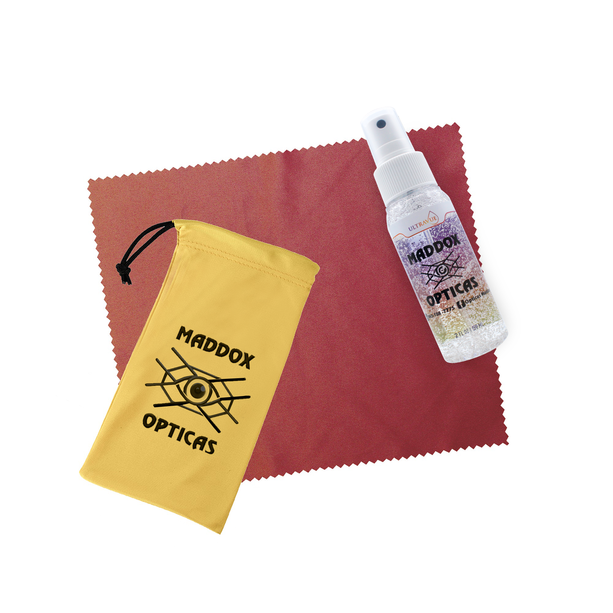 2 oz. Imprinted UltraVue™ Pouch Kit